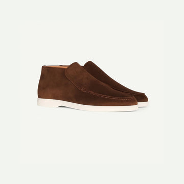 MONCEAUX Alti Camoscio Mocassino