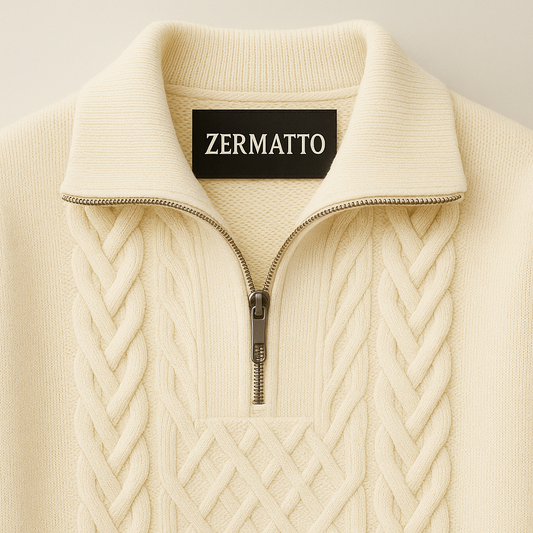 SANTINI Zipped Sweater
